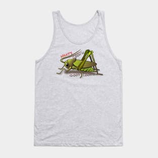 Green Cricket for Thanksgiving Dinner Tank Top